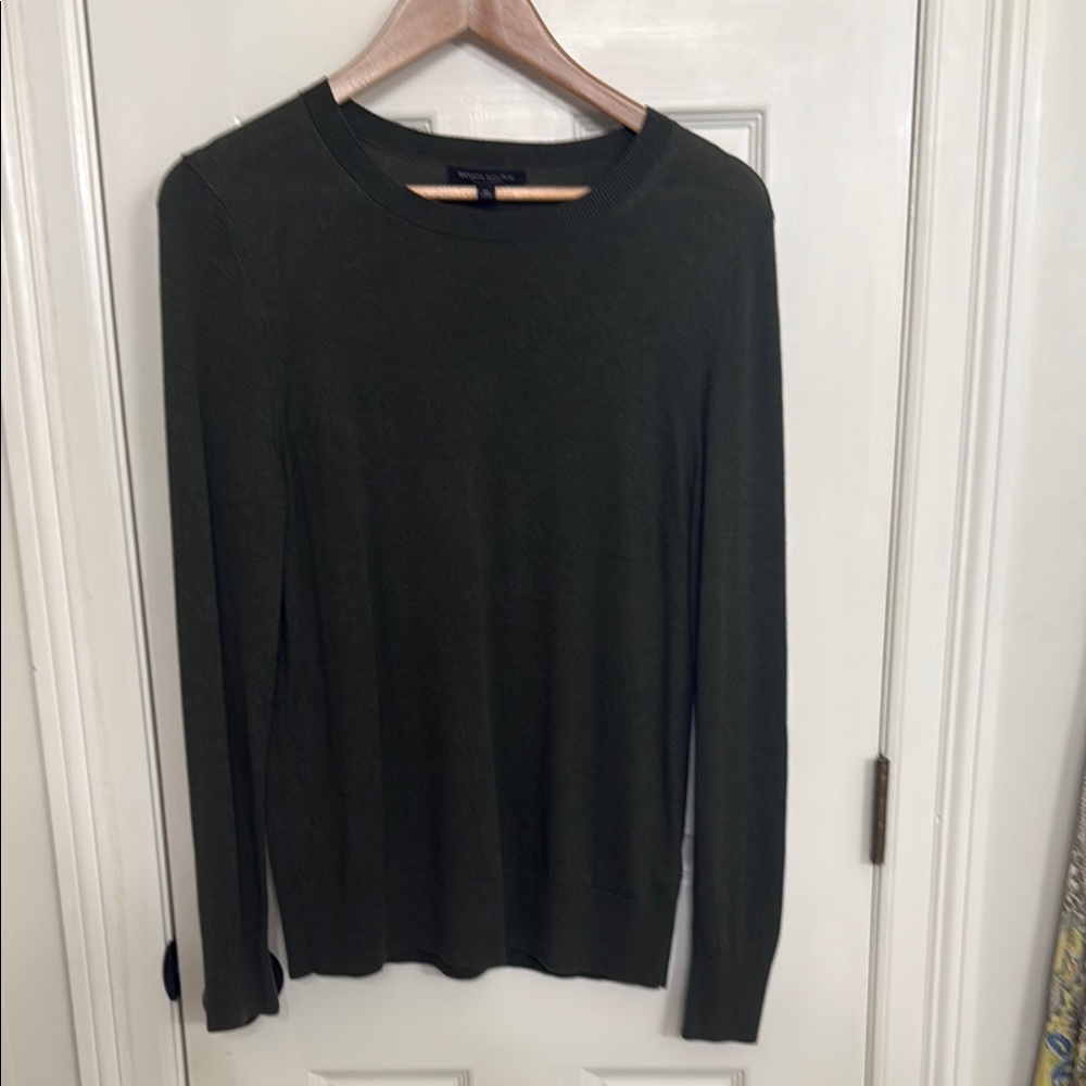 Banana Republic Olive Cashmere Sweater